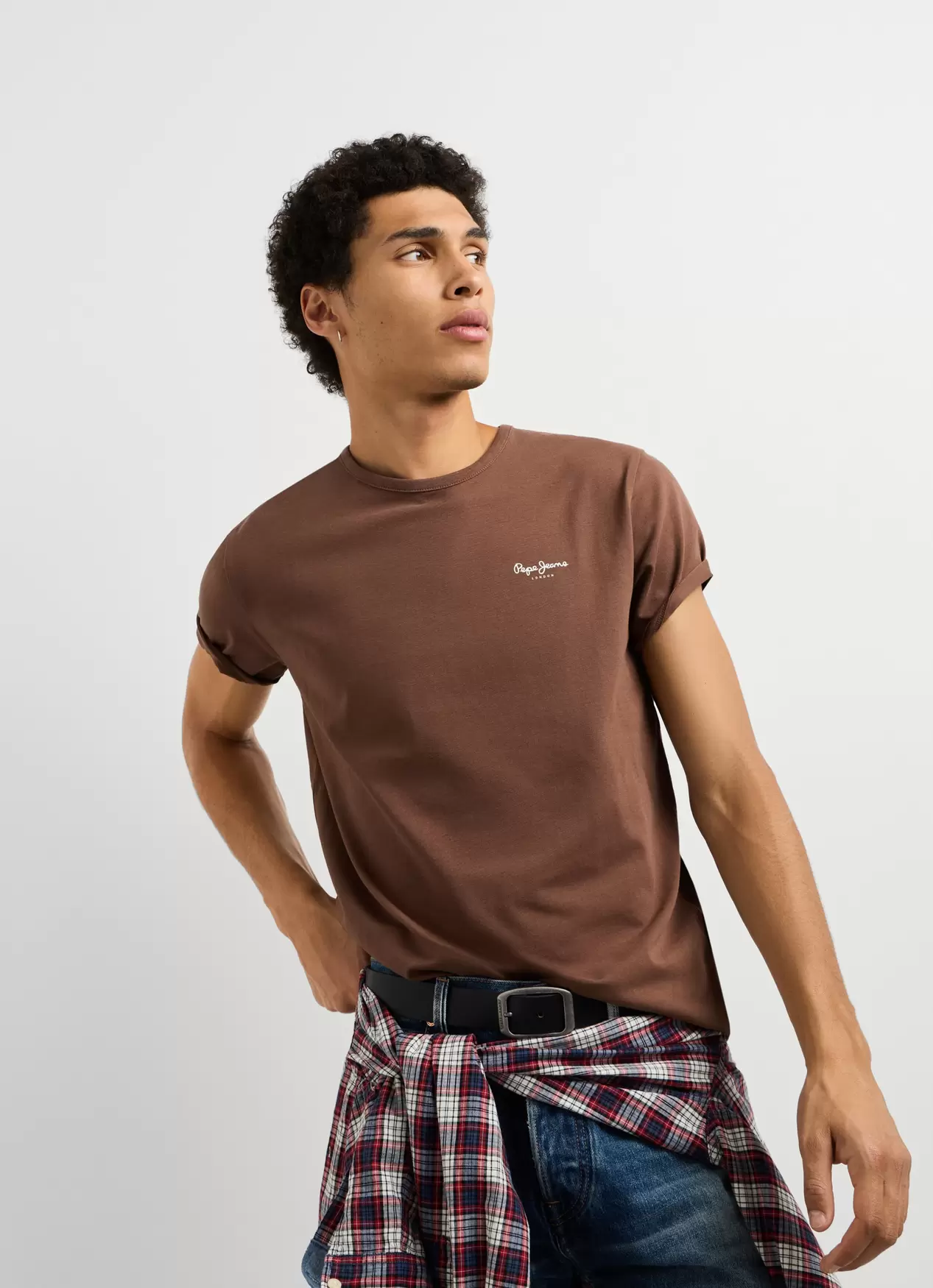Camiseta Logo Estampado Fit Slim