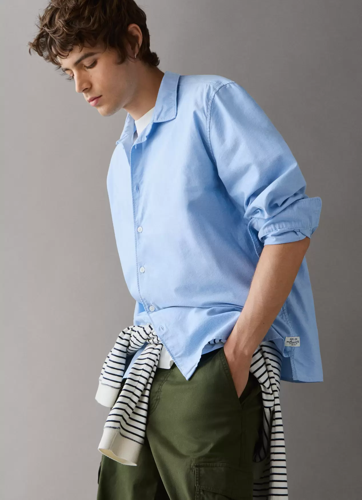 Camisa Oxford Fit Casual
