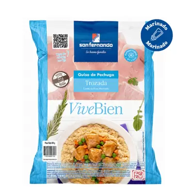 Guiso de Pechuga de Pavita x 500 Gr.
