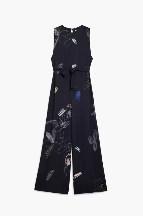 Mono palazzo floral