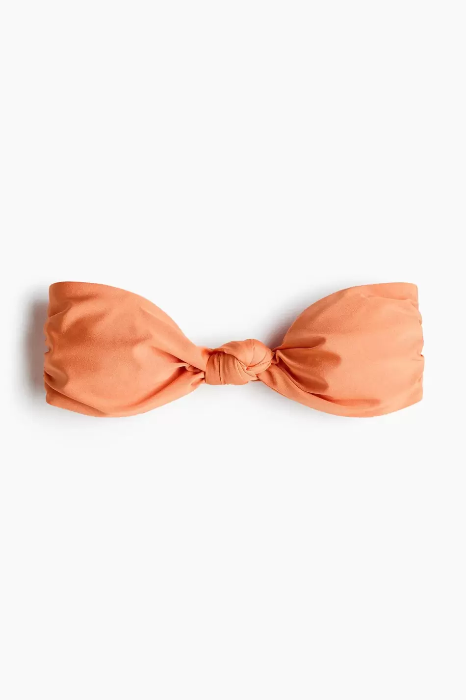 Top de bikini bandeau con relleno