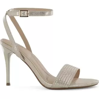 Sandalias Taco Mujer Rose04 Oro