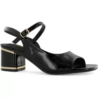 Sandalias Taco Mujer Jennie08 Negro