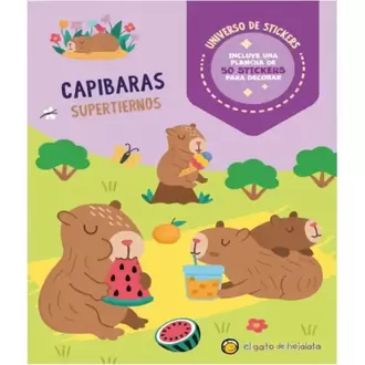 Universo De Stickers - Capibaras: Supertiernos