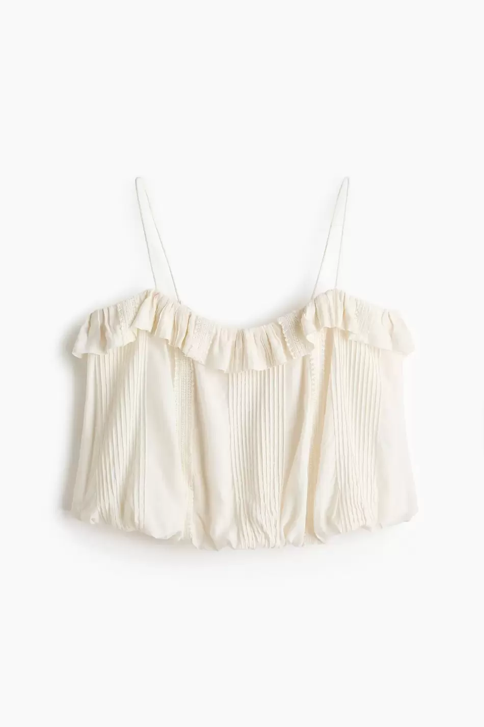 Top burbuja con tirantes espagueti