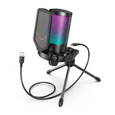 Fifine A6V Micrófono - Negro