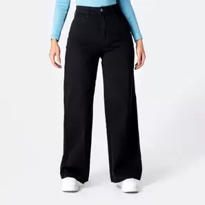 Pantalon Twill Color Salani Wide Leg