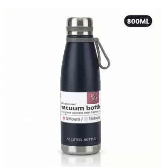 Termo Tomatodo De 800 Ml Acero Inoxidable Color Azul