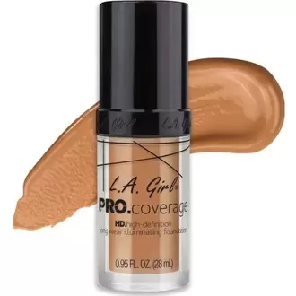 Base Pro Coverage Hd Foundation-Soft Honey