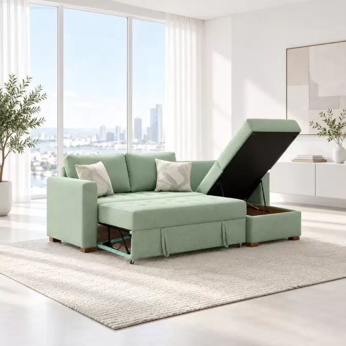 SOFA CAMA NEBRASKA | SOFA CAMA CON BAÚL