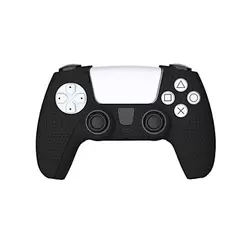 Silicon Case Kuzler Protector de Silicona para Mandos PS5 - Negro
