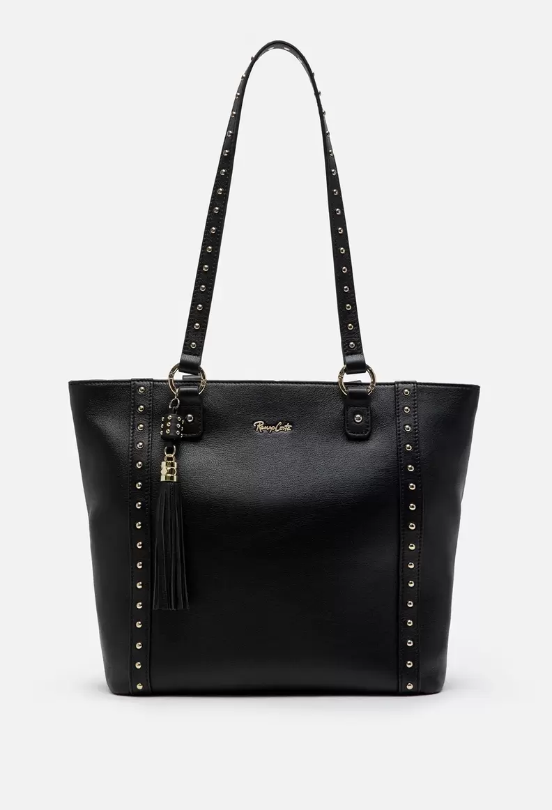 CARTERA DE CUERO TOTE GOLDEN EDGE