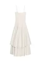 VESTIDO COMBINADO VOLANTES