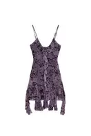 VESTIDO VOLANTES TUL FLOCADO