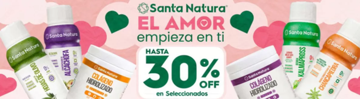Catálogo Santa Natura en Piura | El amor empieza en ti | 2026-02-09T00:00:00.000Z - 2026-02-14T00:00:00.000Z