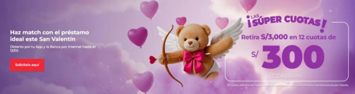 Catálogo Banco Ripley | Match este san valentin  | 2026-02-09T00:00:00.000Z - 2026-02-13T00:00:00.000Z