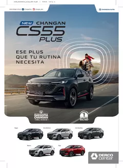 Catálogo Derco en Huaraz | Changan New CS55 Plus ELITE 1.5 DCT 2WD GLPT 2024 | 2026-02-11T00:00:00.000Z - 2026-12-31T00:00:00.000Z