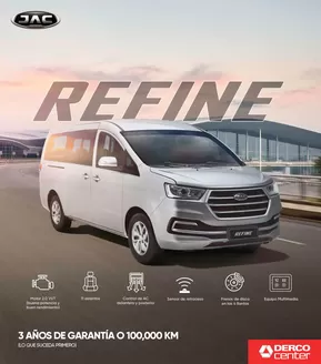 Catálogo Derco en Huancayo | JAC Nueva Refine 2.0 Confort Gasolina 2026 | 2026-02-11T00:00:00.000Z - 2026-12-31T00:00:00.000Z