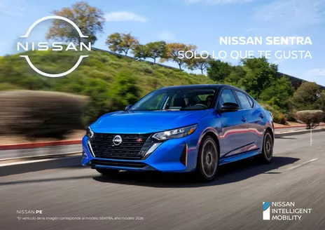 Catálogo Nissan en Huancayo | FT Nuevo Sentra | 2026-01-01T00:00:00.000Z - 2026-12-31T00:00:00.000Z