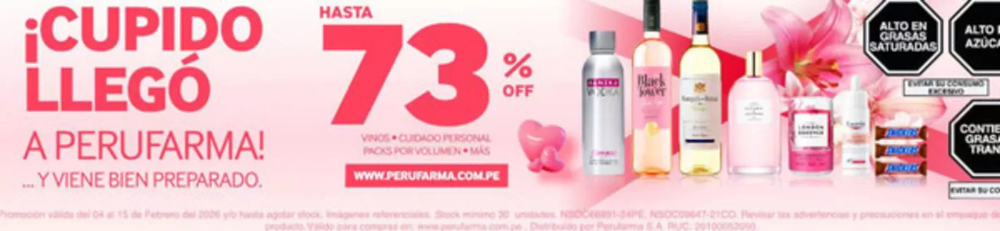 Catálogo Perufarma en Lurín | Cupido llego | 2026-02-12T00:00:00.000Z - 2026-02-15T00:00:00.000Z