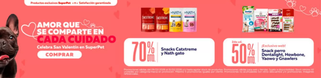 Catálogo Superpet | Ofertas especiales para ti | 2026-02-09T00:00:00.000Z - 2026-02-15T00:00:00.000Z