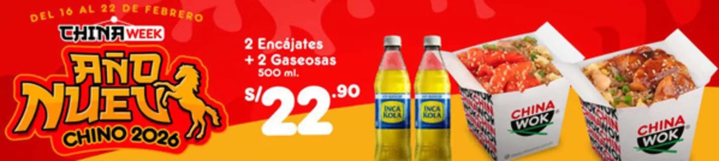 Catálogo China Wok en Lima | China week | 2026-02-17T00:00:00.000Z - 2026-02-22T00:00:00.000Z