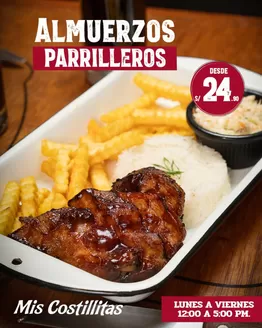 Catálogo Mis Costillitas en Lima | Almuerzos Parrileros | 2026-02-18T00:00:00.000Z - 2026-02-27T00:00:00.000Z