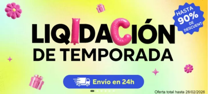 Catálogo LightInTheBox | Liqidacion se temporada | 2026-02-20T00:00:00.000Z - 2026-02-28T00:00:00.000Z