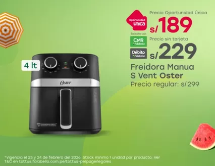 Catálogo Tottus | Ofertas principales para ahorradores | 2026-02-23T00:00:00.000Z - 2026-02-24T00:00:00.000Z