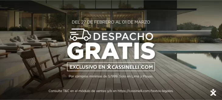 Catálogo Cassinelli | Catálogo Cassinelli | 2026-02-27T00:00:00.000Z - 2026-03-01T00:00:00.000Z