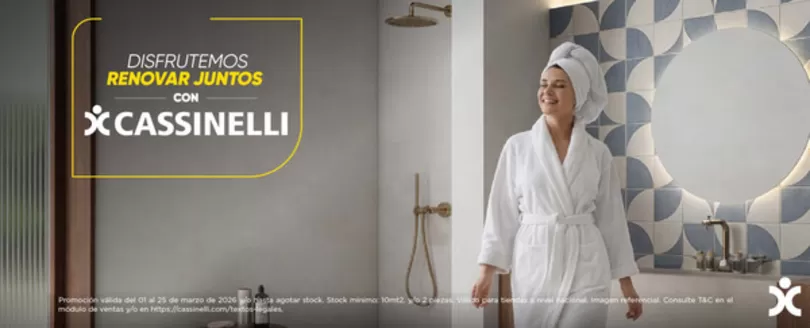 Catálogo Cassinelli | Disfrutemos renovar juntos | 2026-03-02T00:00:00.000Z - 2026-03-25T00:00:00.000Z