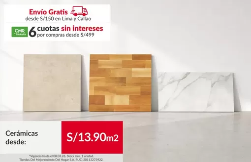 Catálogo Sodimac en Lima | Descubre ofertas atractivas | 2026-03-04T00:00:00.000Z - 2026-03-08T00:00:00.000Z