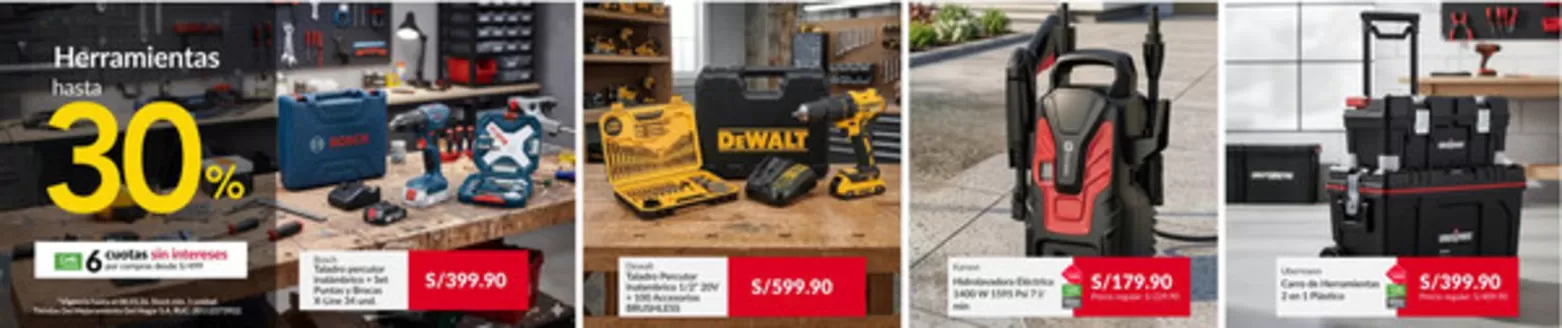 Catálogo Sodimac en Lima | Ofertas para cazadores de gangas | 2026-03-04T00:00:00.000Z - 2026-03-08T00:00:00.000Z