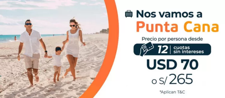 Catálogo Viajes Falabella en Ica | Nos vamos a punta cana | 2026-03-06T00:00:00.000Z - 2026-04-30T00:00:00.000Z