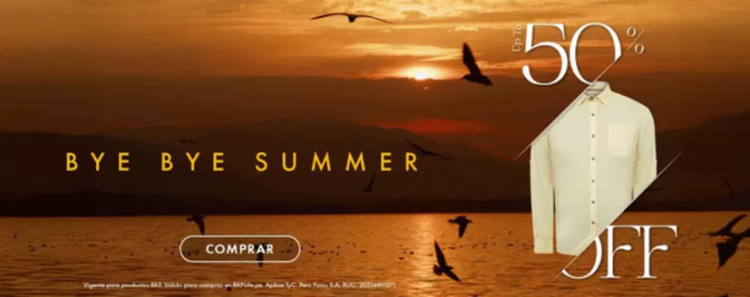 Catálogo RKF en Callao | Bye Bye summer | 2026-03-09T00:00:00.000Z - 2026-03-31T00:00:00.000Z