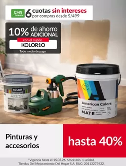 Catálogo Sodimac en Trujillo | Ofertas principales para todos los clientes | 2026-03-10T00:00:00.000Z - 2026-03-15T00:00:00.000Z