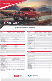 Catálogo Mahindra en Chiclayo | Nueva Pik Up | 2026-03-10T00:00:00.000Z - 2027-06-30T00:00:00.000Z