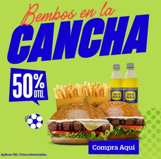 Catálogo Bembos en Chiclayo | Nuestras mejores ofertas para ti | 2026-03-13T00:00:00.000Z - 2026-03-27T00:00:00.000Z