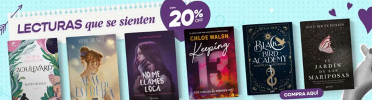 Catálogo Ibero Librerías en Lima | Lecturas que se sienten con 20%off  | 2026-03-13T00:00:00.000Z - 2026-03-31T00:00:00.000Z