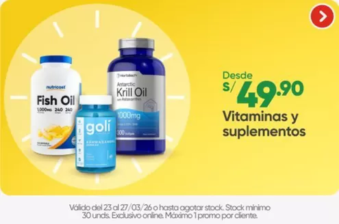 Catálogo InkaFarma en Tarapoto | Excelente oferta para cazadores de gangas | 2026-03-23T00:00:00.000Z - 2026-03-27T00:00:00.000Z