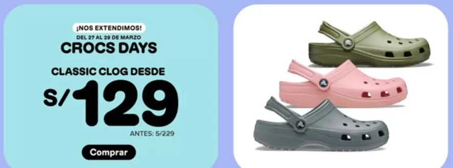 Catálogo Crocs en Asia | Nos extendimos! | 2026-03-27T00:00:00.000Z - 2026-03-29T00:00:00.000Z