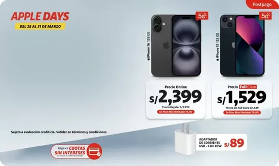 Catálogo Claro en Huancayo | Ofertas principales y descuentos | 2026-03-28T00:00:00.000Z - 2026-03-31T00:00:00.000Z