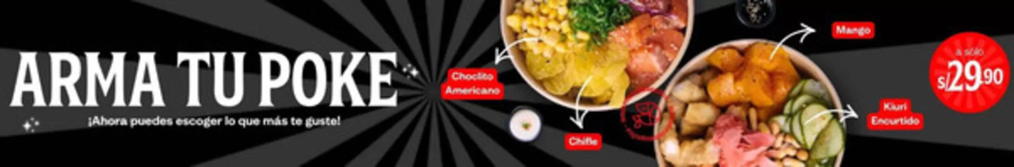 Catálogo Mr. Sushi en Huancayo | Arma tu Poke | 2026-03-30T00:00:00.000Z - 2026-04-30T00:00:00.000Z