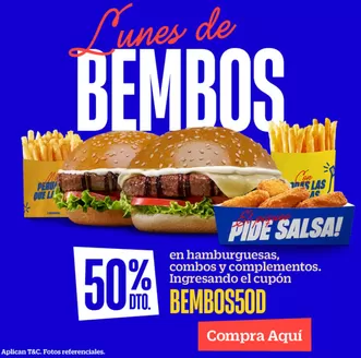 Catálogo Bembos | Ofertas principales para todos los clientes | 2026-03-31T00:00:00.000Z - 2026-04-14T00:00:00.000Z