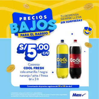 Catálogo Mass en Punta Hermosa | LLENA TU DESPENSA | 2026-04-03T00:00:00.000Z - 2026-04-30T00:00:00.000Z