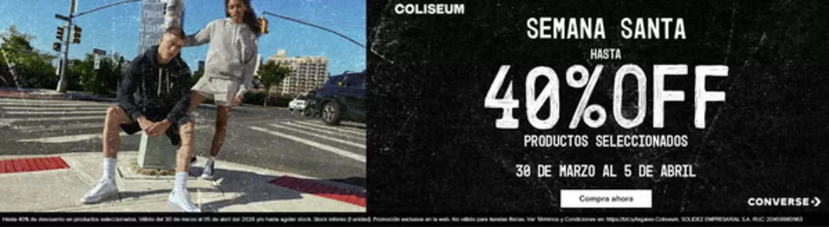 Catálogo Converse | Semanta santa | 2026-04-03T00:00:00.000Z - 2026-04-05T00:00:00.000Z