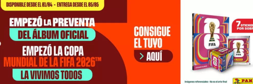 Catálogo Wong | Empezo la prenventa del album oficial | 2026-04-07T00:00:00.000Z - 2026-05-05T00:00:00.000Z