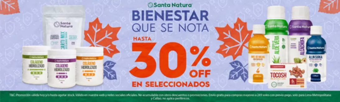 Catálogo Santa Natura | Bienestar que se nota | 2026-04-07T00:00:00.000Z - 2026-04-30T00:00:00.000Z