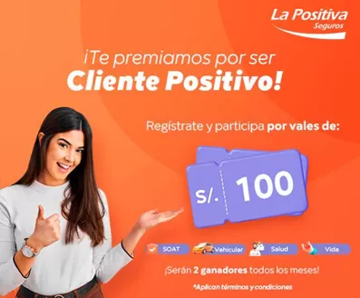Catálogo La Positiva en Cajamarca | Te premiamos por ser cilente positivo! | 2026-04-07T00:00:00.000Z - 2026-12-31T00:00:00.000Z