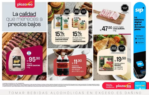 Catálogo Plaza Vea en La Merced | AVISO BOMBA CLUSTER A2 | 2026-04-09T00:00:00.000Z - 2026-04-12T00:00:00.000Z